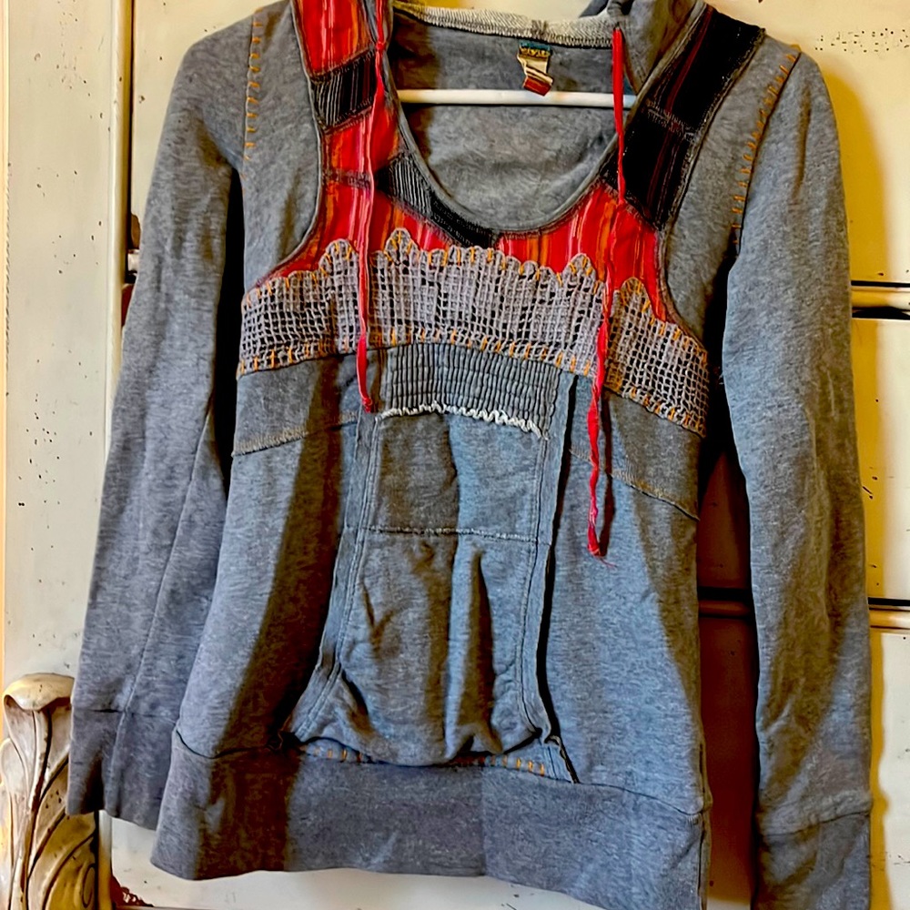 Free people hooded sweatshirt